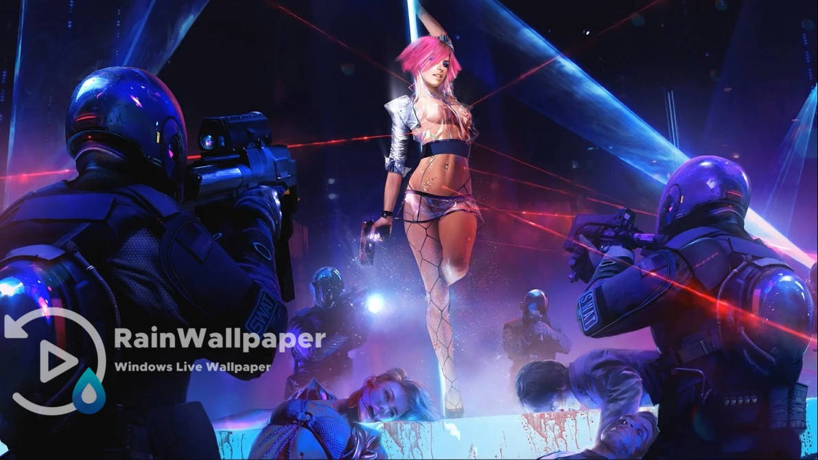 Cyberpunk Girl Live Wallpaper 
