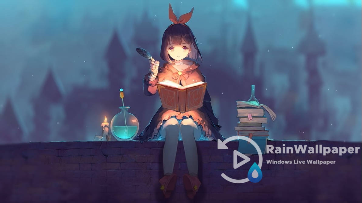 Anime Cute Witch By Jimking On Deviantart