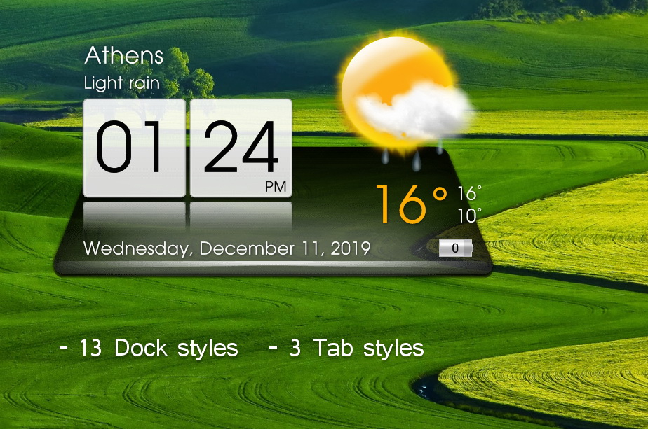 3D Sense Clock Weather for xwidget by Jimking on DeviantArt
