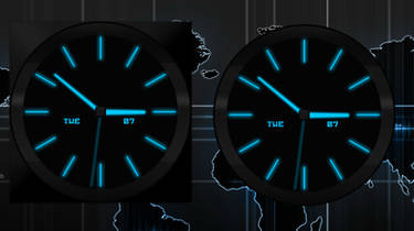 Pulse Glow Watch for xwidget