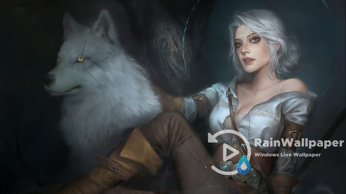 Ciri Wolf Witcher by Jimking on DeviantArt