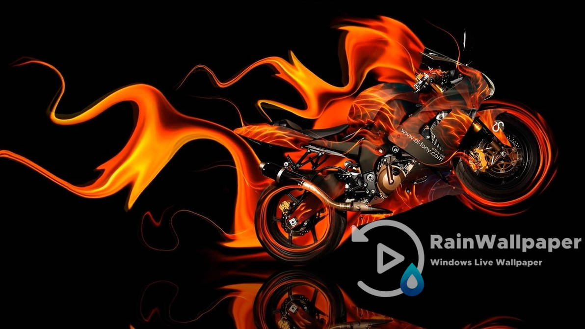 Moto Kawasaki Fire Tony Kokhan By Jimking On Deviantart