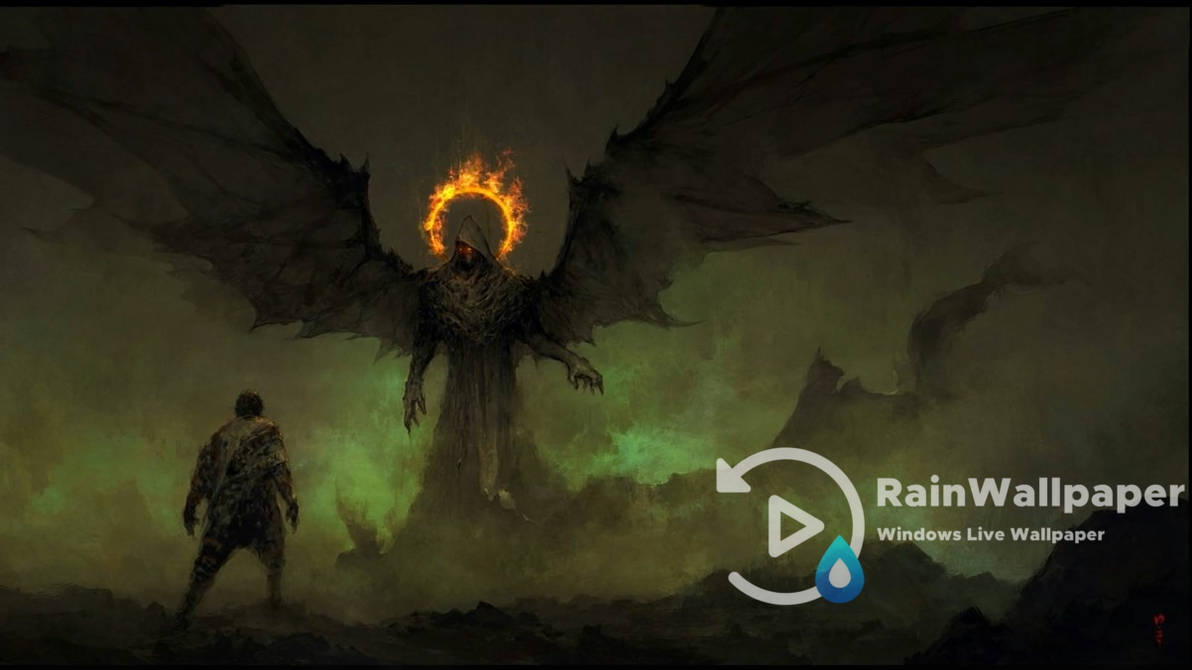 Demon Fire Halo By Jimking On Deviantart