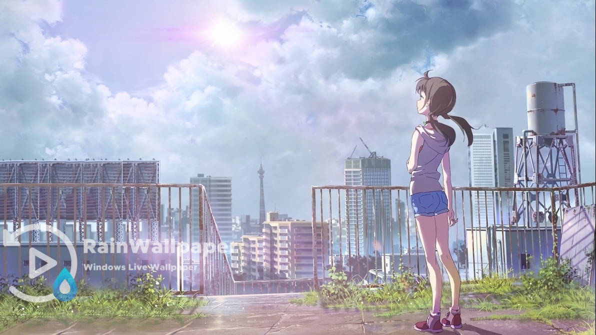 Get Wallpaper Weathering With You Tenki No Ko By Jimking On Deviantart Desktop Wallpaper