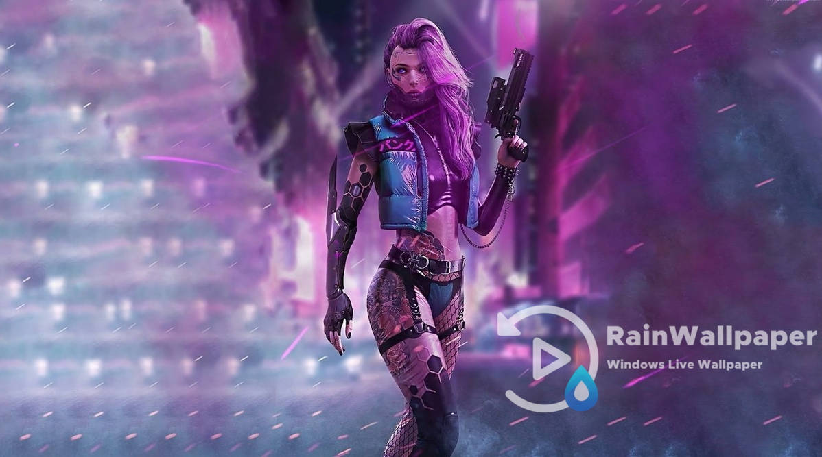 Cyberpunk Girl By Jimking On Deviantart
