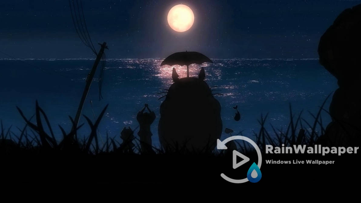Totoro By The Beach By Jimking On Deviantart