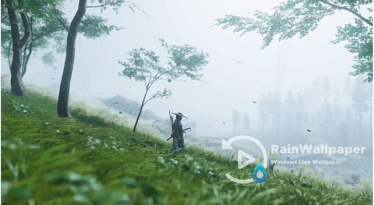 ghost of tsushima live wallpaper