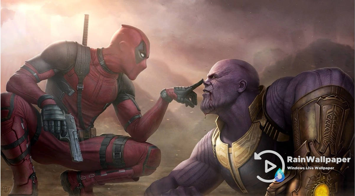 Deadpool and Thanos by Jimking on DeviantArt