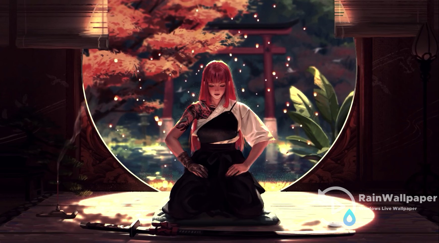 Samurai Girl Meditate By Jimking On Deviantart Samurai Girl Meditate By Jimking On Deviantart
