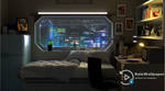 Futuristic Room Apartment by Jimking