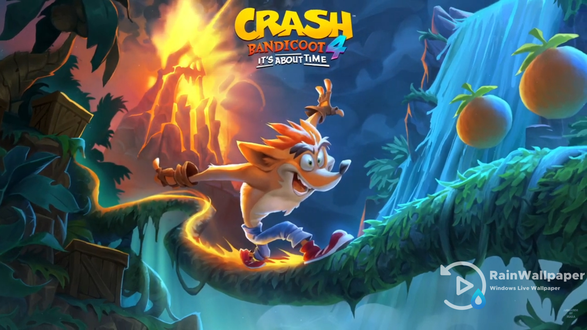 Crash Bandicoot 4 It's About Time LWP 2 by Jimking on DeviantArt