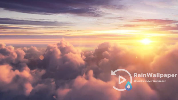 Flying Above Clouds Live Wallpaper