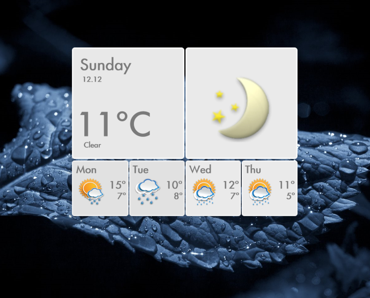 Creamy Weather for xwidget by Jimking on DeviantArt