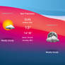 Animated Purity Weather Widget for XWidget