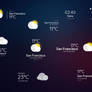 Animated Mini Weather 1 for XWidget