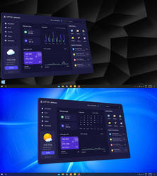 3D Windows Panel for XWidget