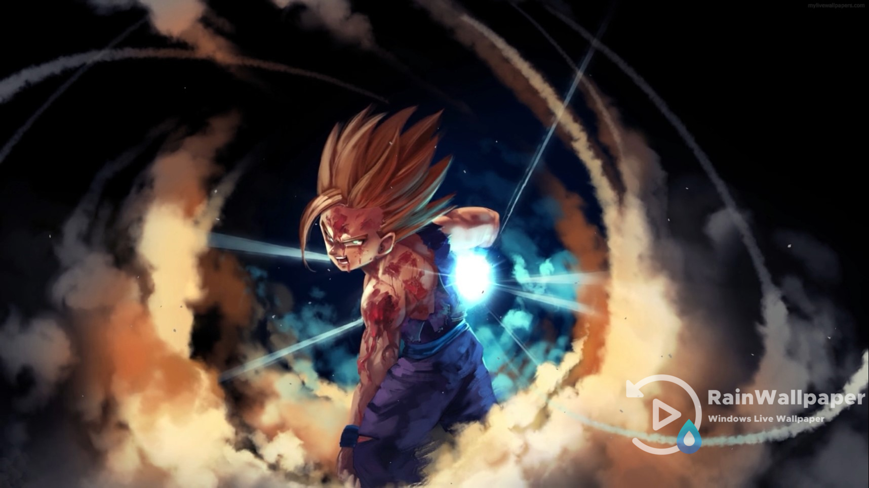 Goku SSJ2-Dragon Ball Z Live Wallpaper 