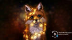 Cute Fox with Lights by Jimking