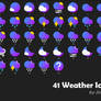 Google Gradient - Weather Icon Set HD