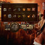 Steampunk Panel for XWidget