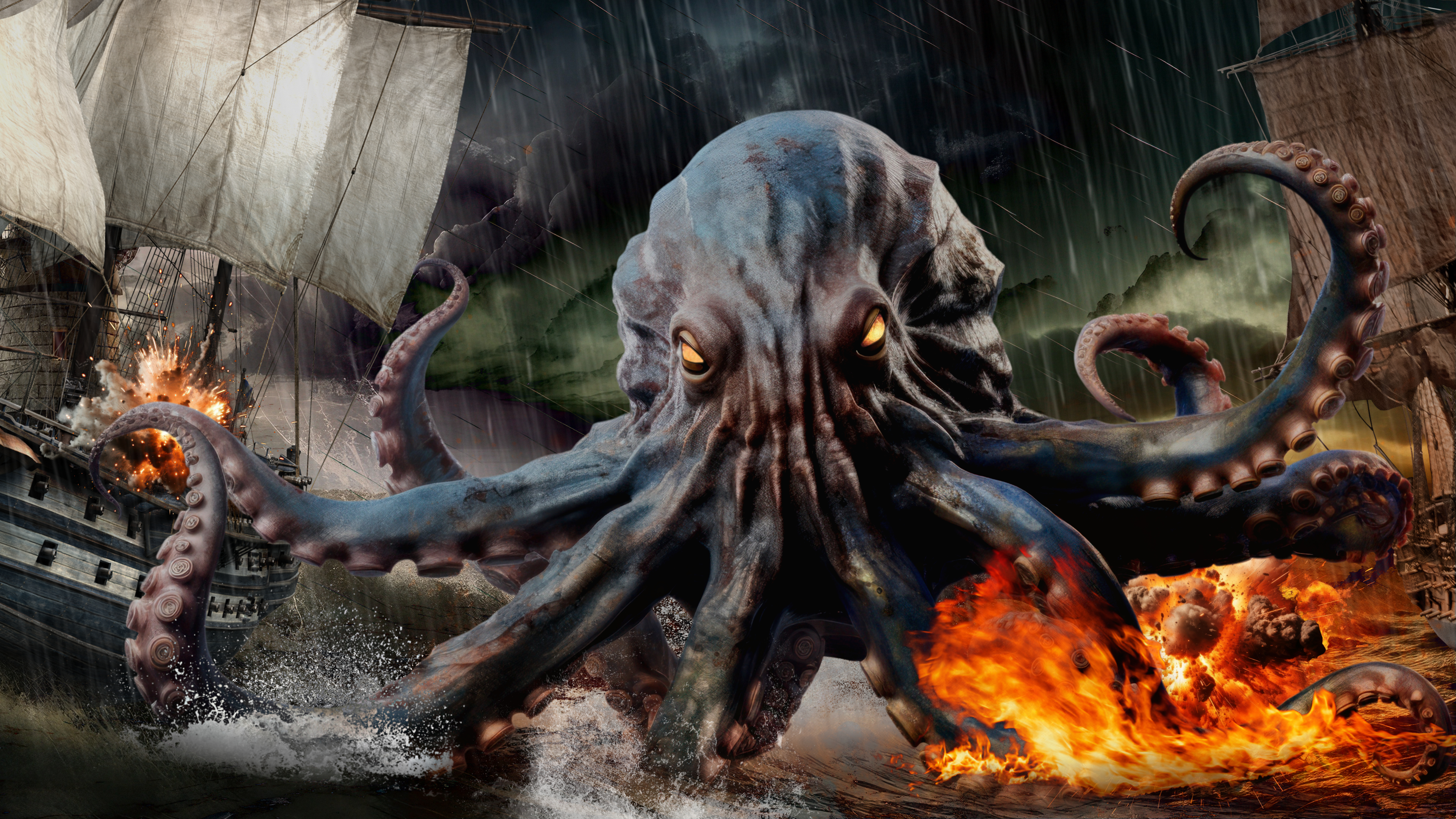 Kraken 2 (4K Wallpaper) by Jimking on DeviantArt