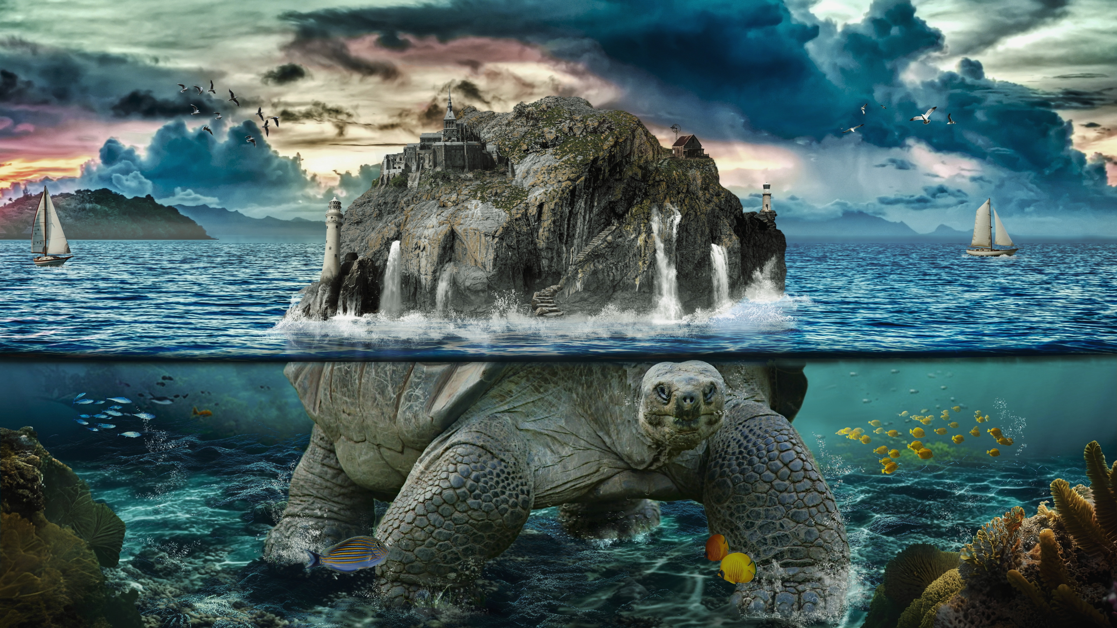 Sea Creature 2 (4K Wallpaper) by Jimking on DeviantArt