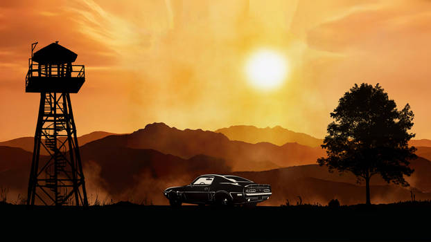 Chasing the Golden Hour (4K Wallpaper)