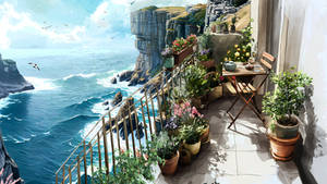 The View From The Balcony (4K Wallpaper), de Jimking