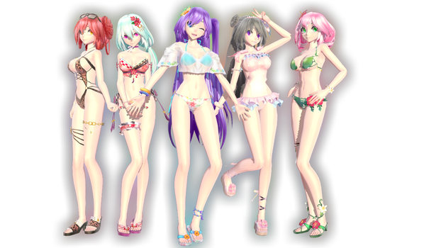 Girls swimwear #1  Download