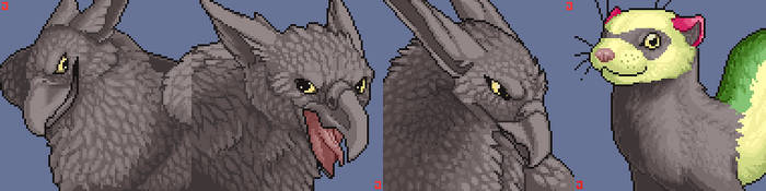 Predators and Prey- Free Portraits by FerianMoon