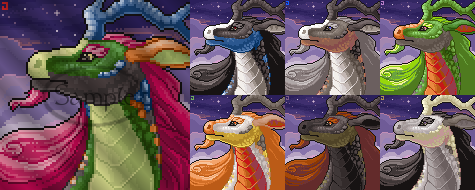 Free Feral Kirin Portrait by FerianMoon