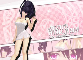 MMD Akeno Himejima (Hot Springs Ver.)