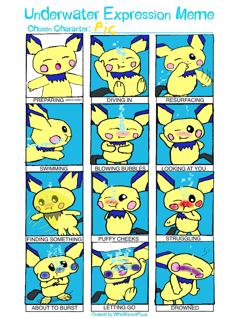 Underwater Expression Meme Pic by AquaMon16 on DeviantArt