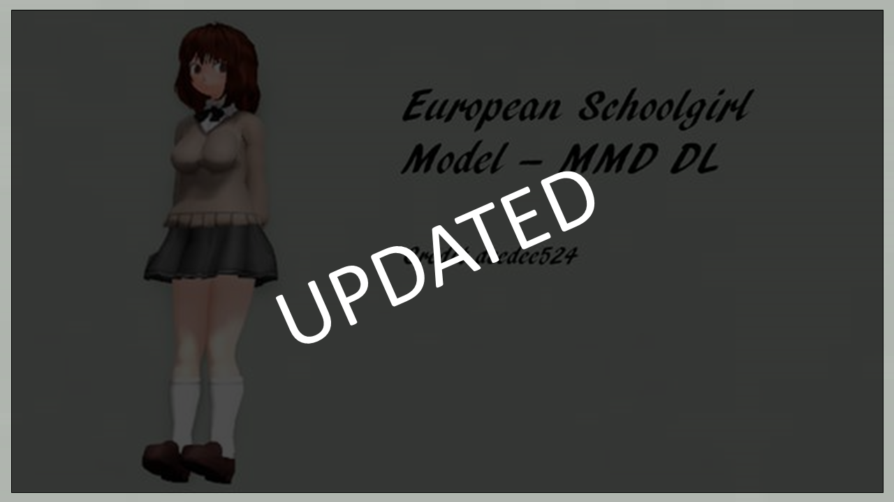 European Schoolgirl - MMD DL by deedee524 on DeviantArt