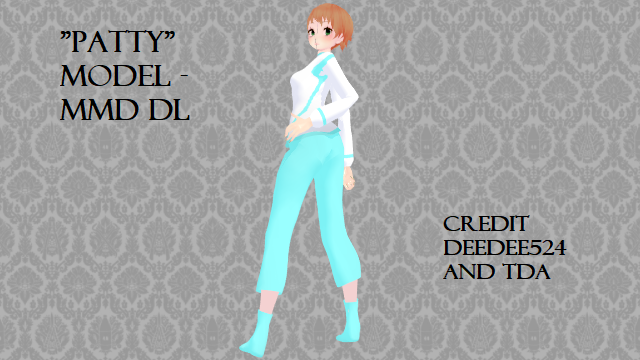 Patty Model - MMD DL by deedee524 on DeviantArt