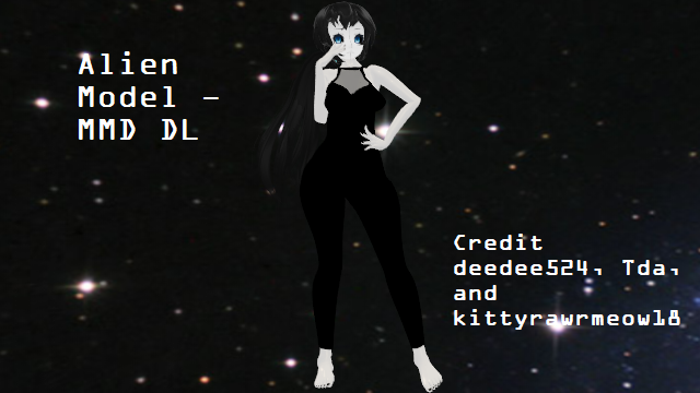 Alien Model - MMD DL by deedee524 on DeviantArt