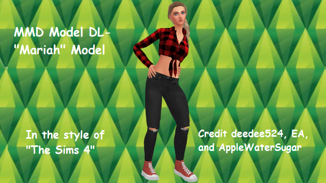 Mariah Model - MMD Model DL by deedee524 on DeviantArt