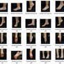 Female Foot Poses Pack