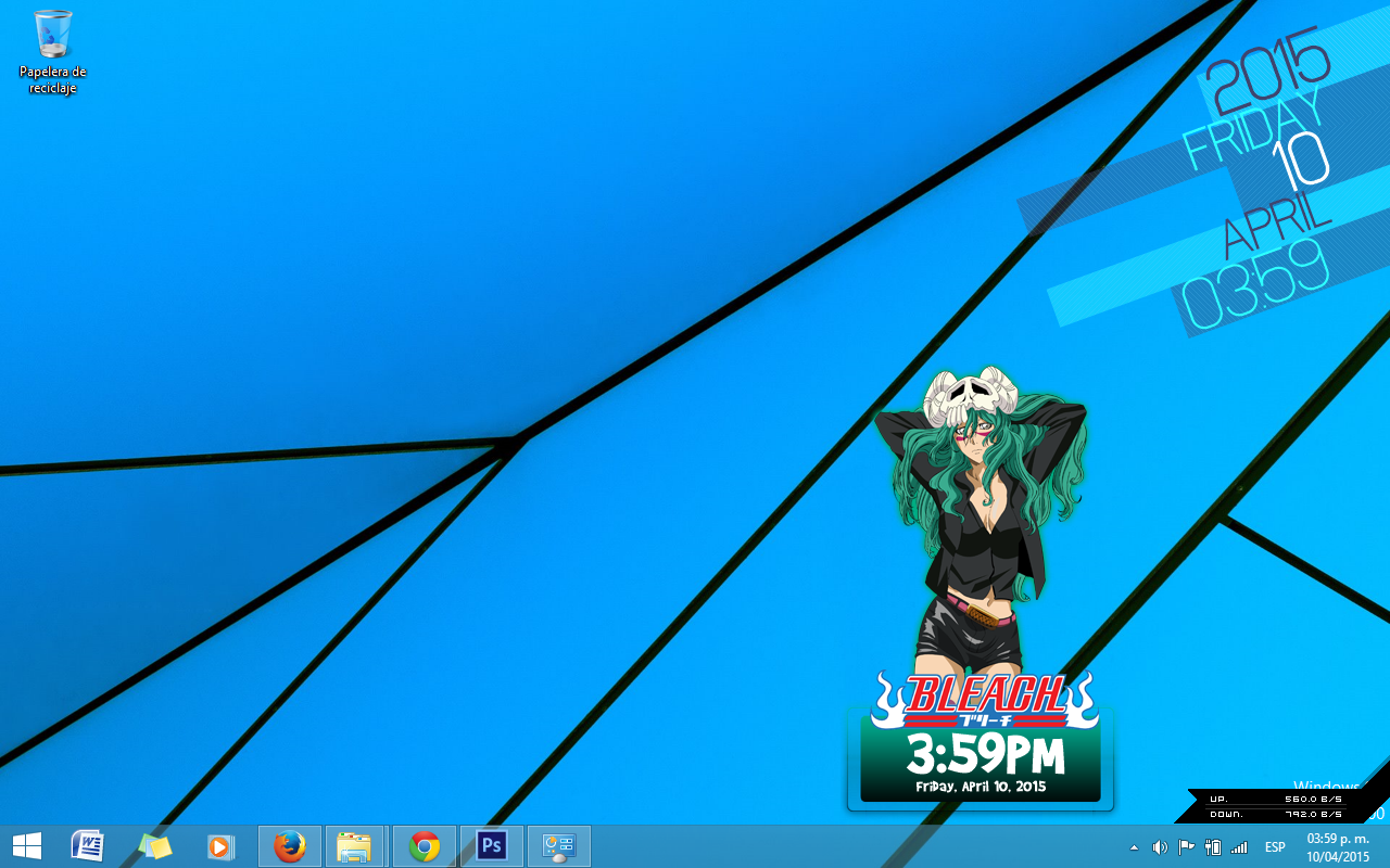 Neliel - Rainmeter skin