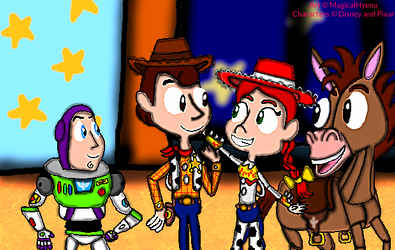 Toy Story 4 - Jessie is Bonnie's New Favorite by dlee1293847 on DeviantArt