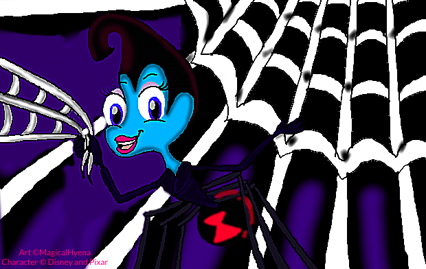 The Lady Of The Spider Web by MagicalHyena-FanArt on DeviantArt