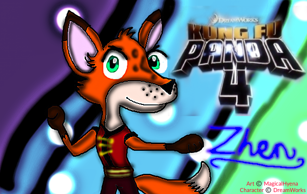 Kung Fu Panda 4 - Zhen the Fox by MagicalHyena-FanArt on DeviantArt