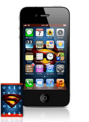 iPhone Home Screen Superman