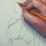 Sketching huge boobs with a body