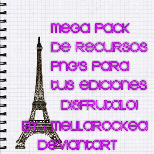 Mega Pack de Recursos Png's