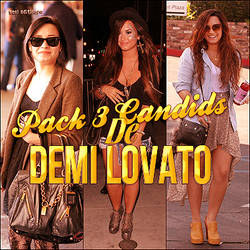 3 Candids De Demi Lovato