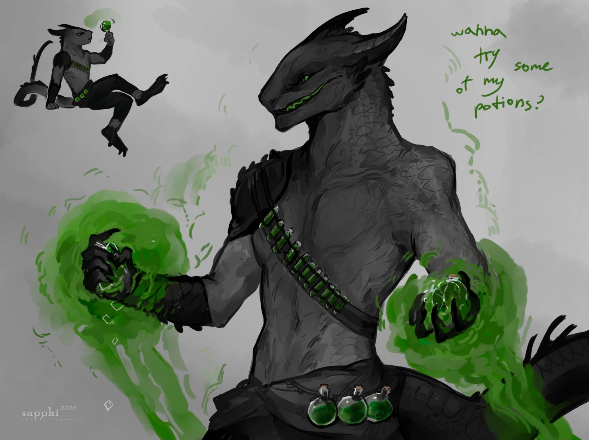 Dragonborn concept by Sapphiringore on DeviantArt