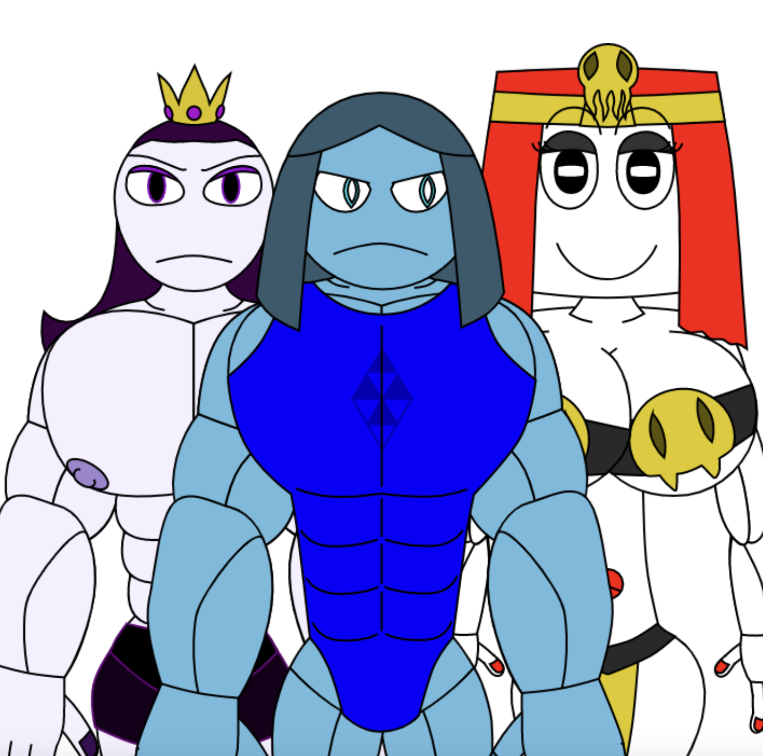 Zena, Nocturnus, and Goddess Lucy Triple Pack by FlanMan001 on DeviantArt