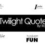 Twilight Quote Brushes