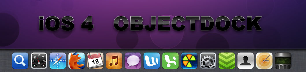 iOS 4 OBJECTDOCK